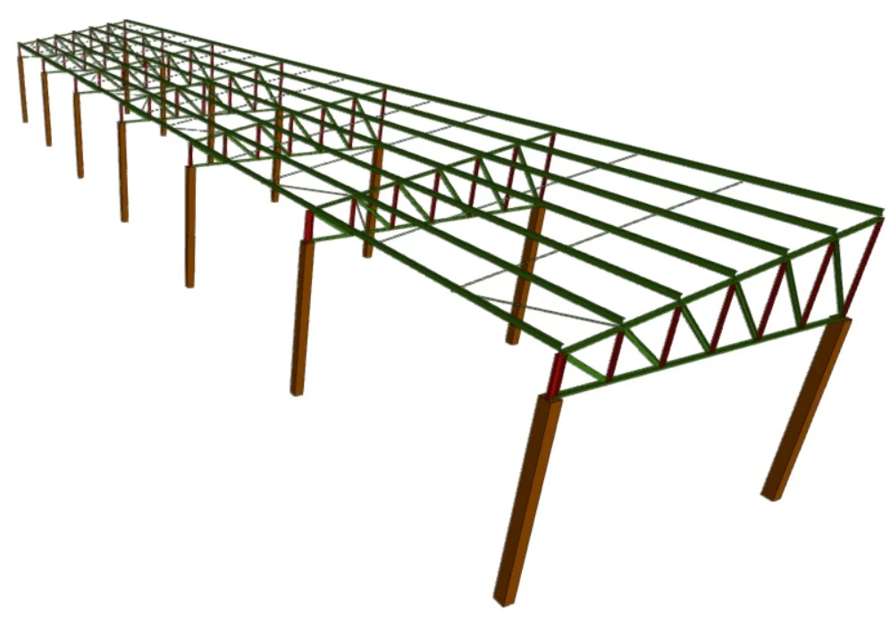 projeto bim estrutura metálica