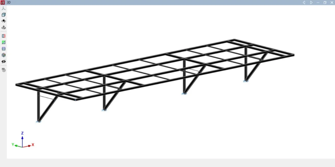 projeto bim estrutura metálica