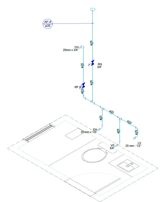 projeto de instalação de esgoto
