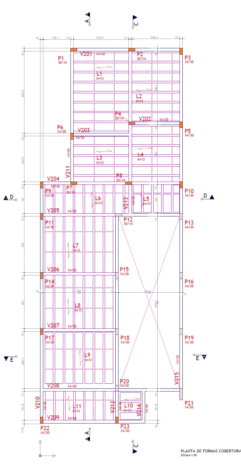 projeto estrutural de edifícios de concreto armado